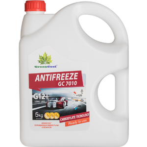 Антифриз GreenCool ФИОЛЕТОВЫЙ G12+ 5 кг (карбоксилатный basf longlife)